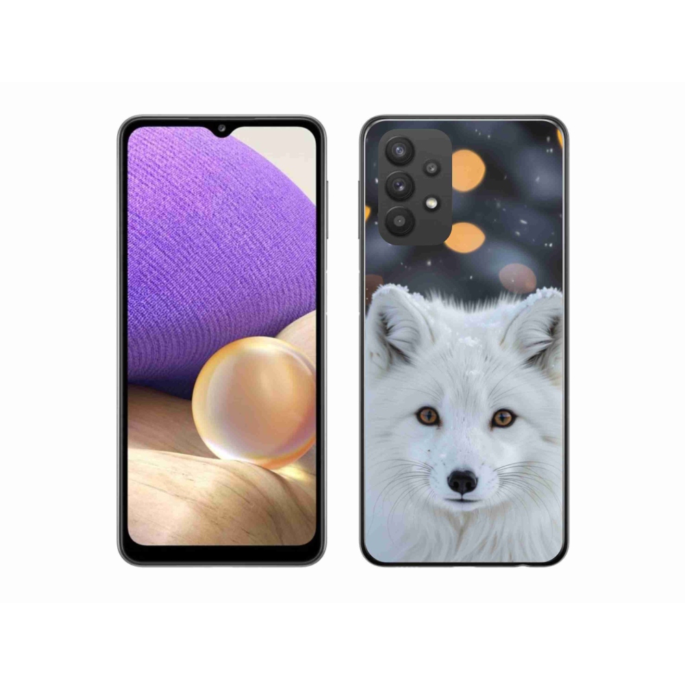 Gélový kryt mmCase na Samsung Galaxy A32 5G - líška polárna