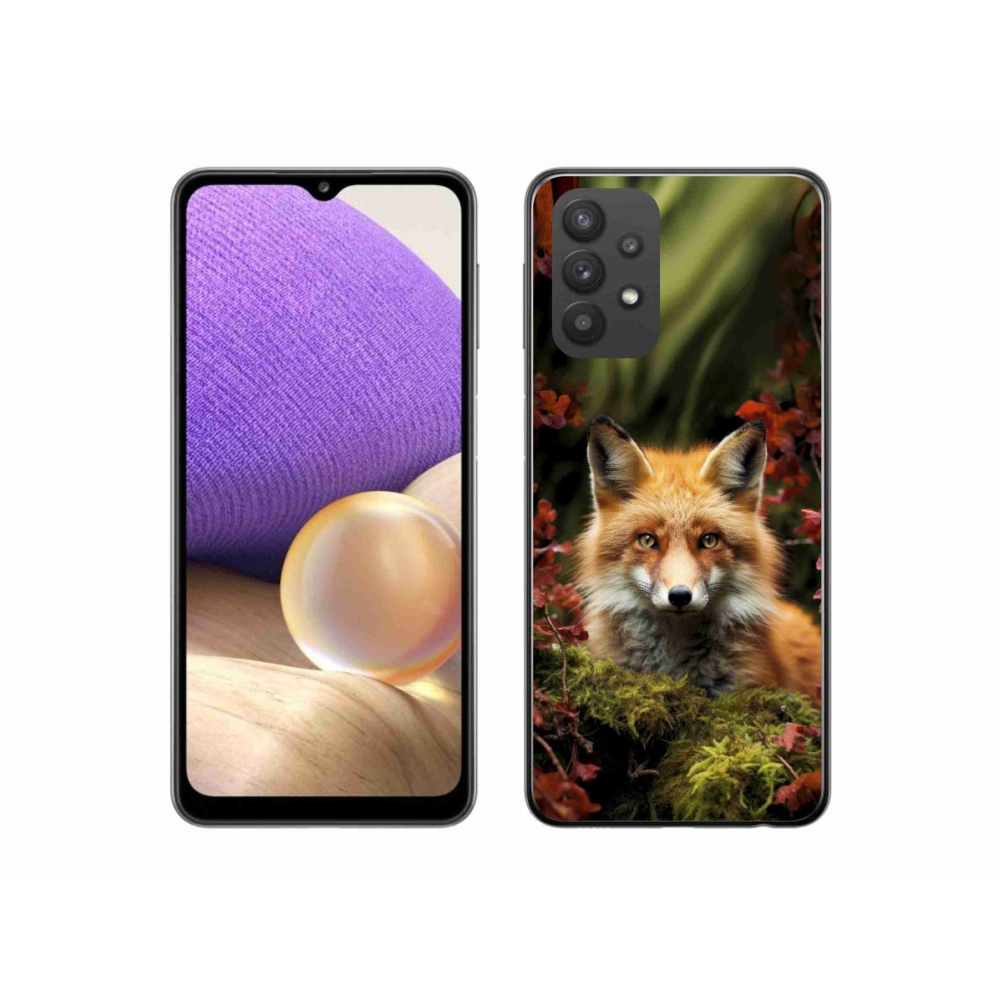 Gélový kryt mmCase na Samsung Galaxy A32 5G - líška v lese