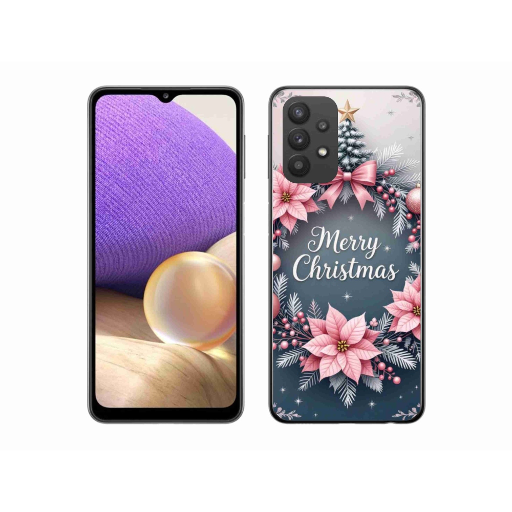 Gélový kryt mmCase na Samsung Galaxy A32 5G - merry christmas