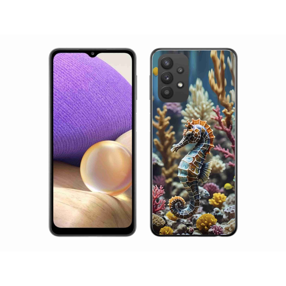 Gélový kryt mmCase na Samsung Galaxy A32 5G - morský koník 2