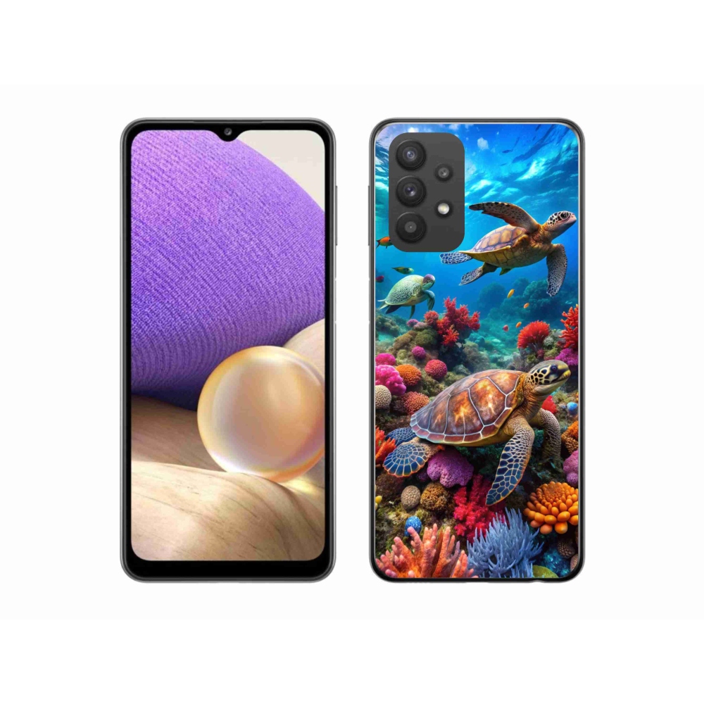 Gélový kryt mmCase na Samsung Galaxy A32 5G - morský svet 2