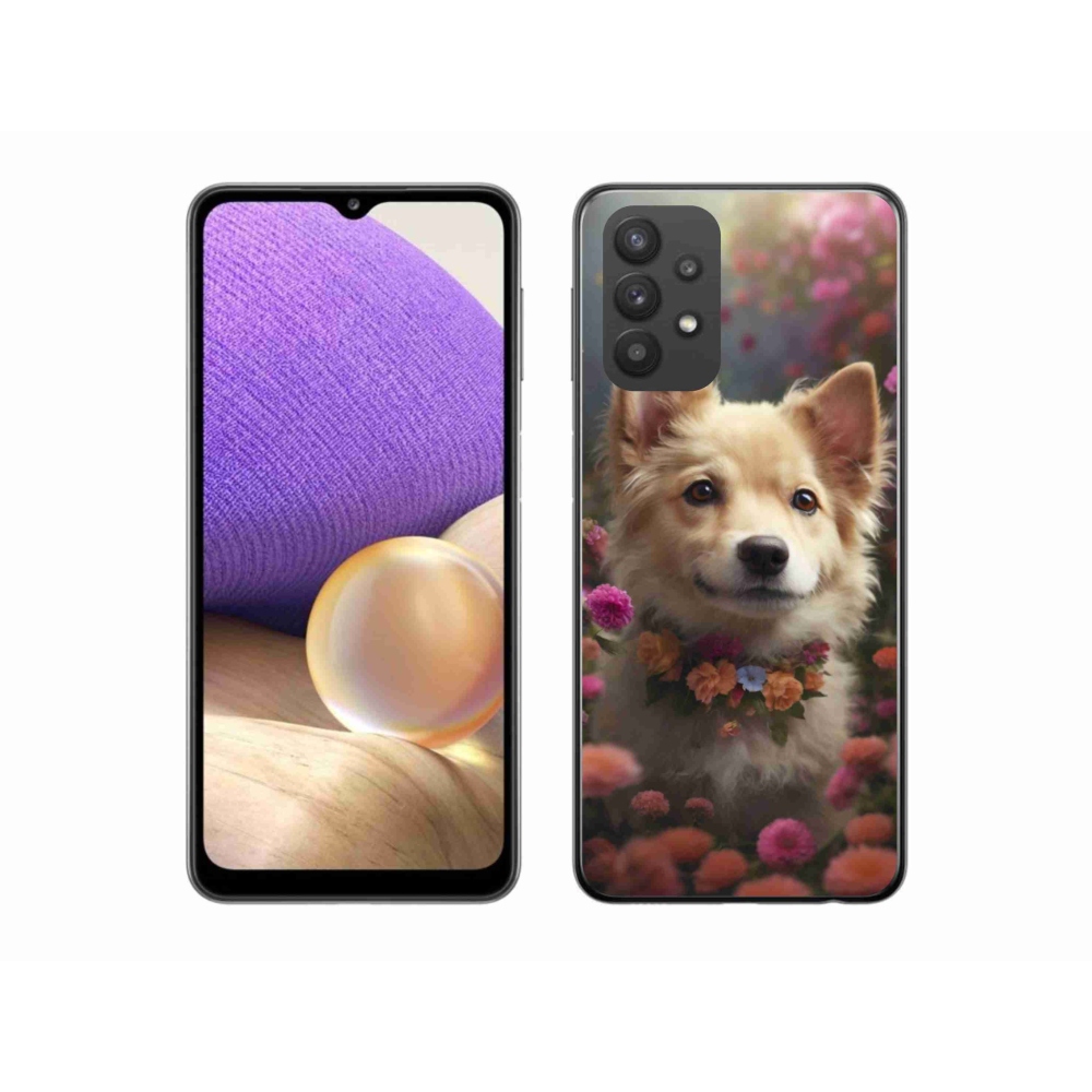 Gélový kryt mmCase na Samsung Galaxy A32 5G - nemecký špic