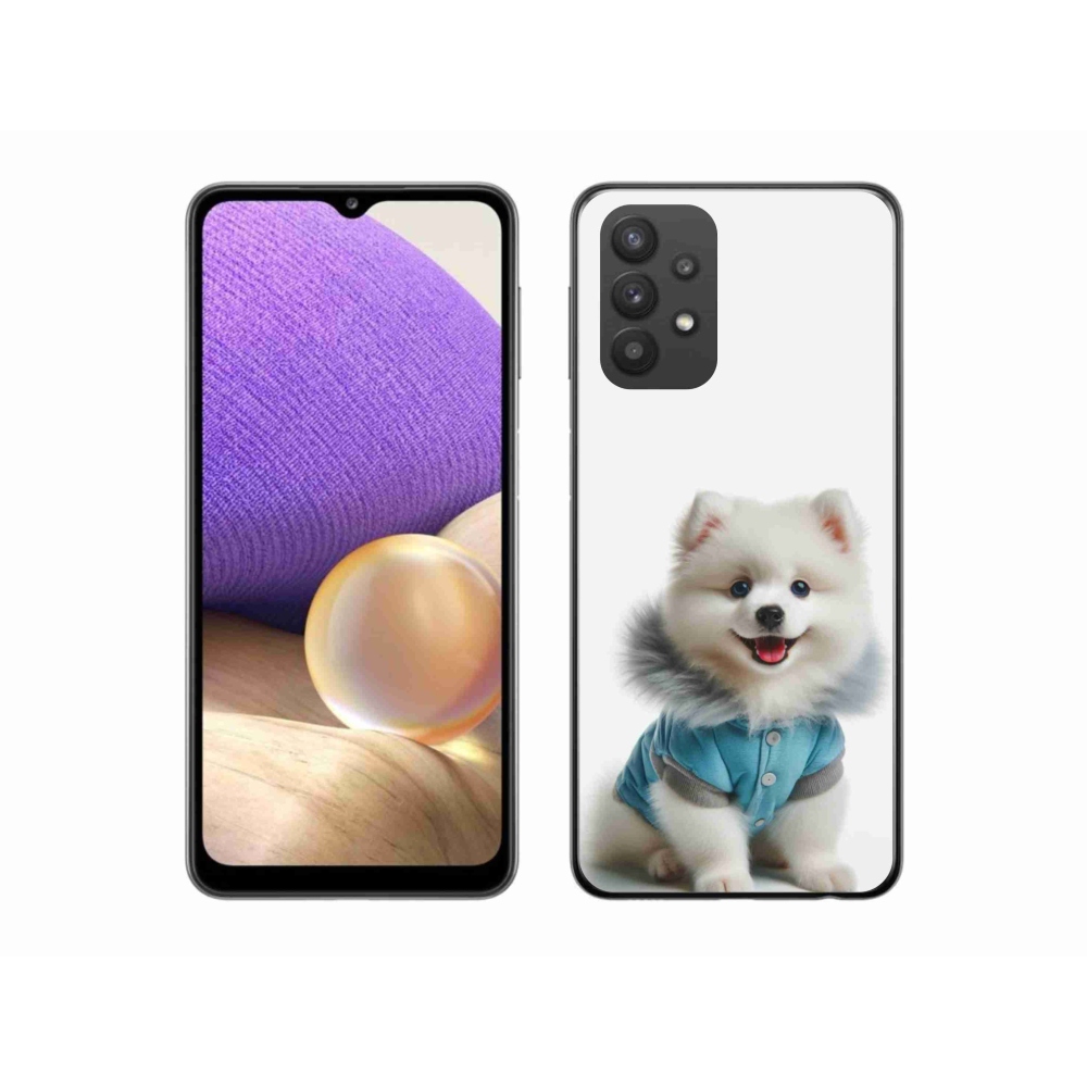 Gélový kryt mmCase na Samsung Galaxy A32 5G - pomeranian
