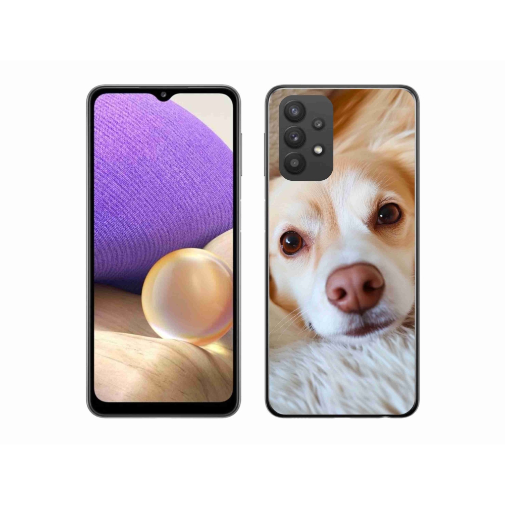 Gélový kryt mmCase na Samsung Galaxy A32 5G - Roztomilá čivava