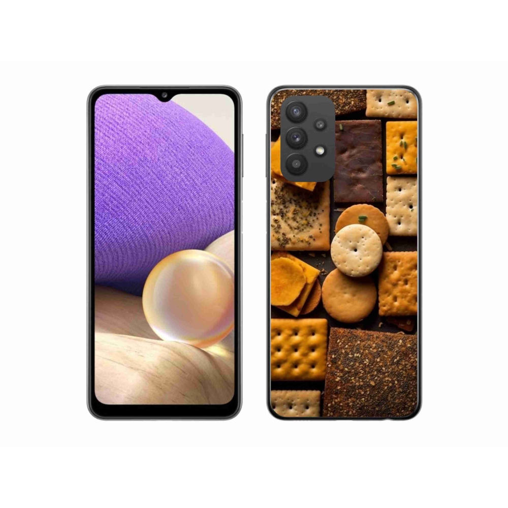 Gélový kryt mmCase na Samsung Galaxy A32 5G - sušienky