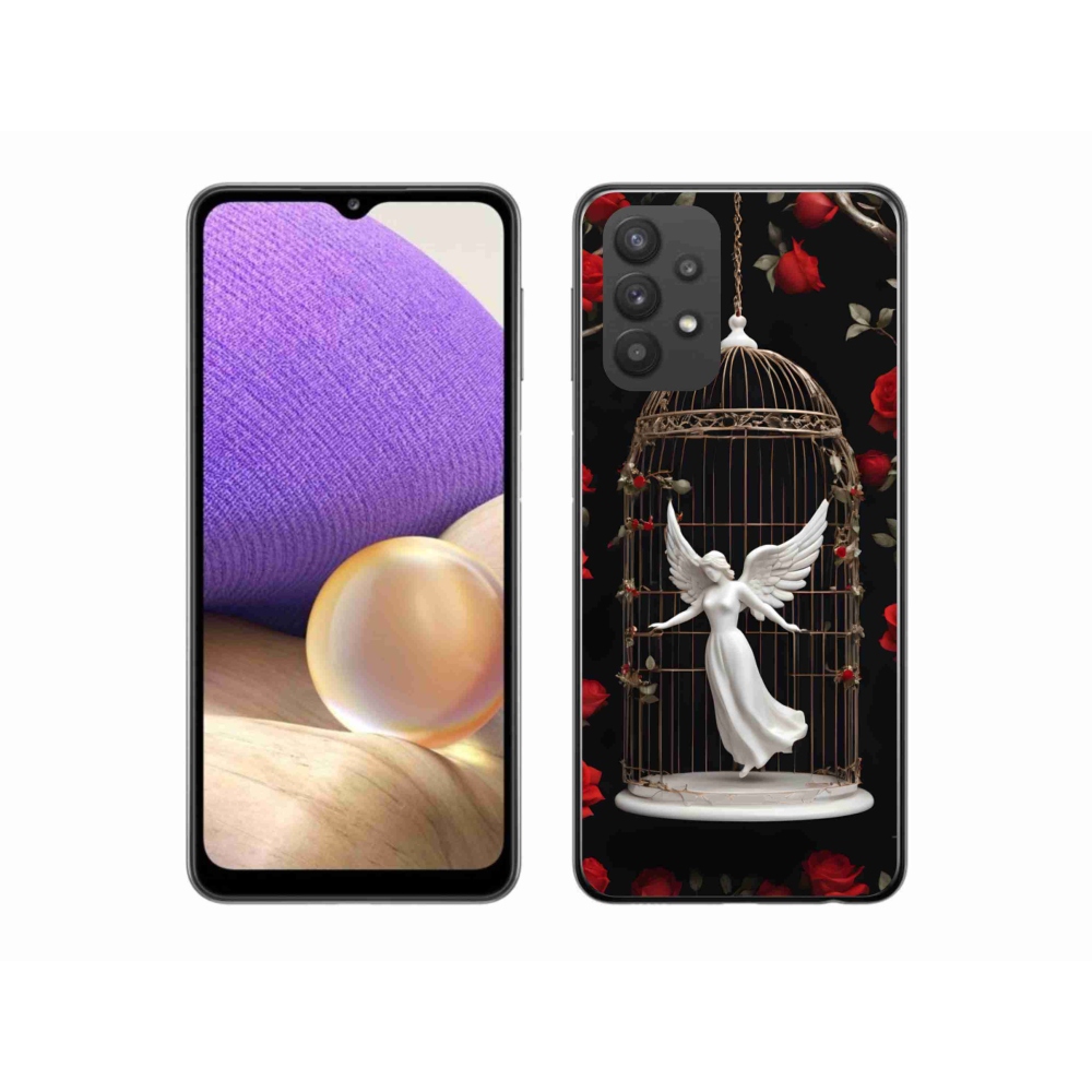 Gélový kryt mmCase na Samsung Galaxy A32 5G - uväznený anjel