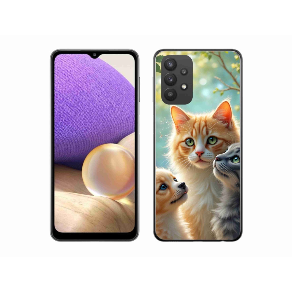 Gélový kryt mmCase na Samsung Galaxy A32 5G - zvieracie priateľstvo 2