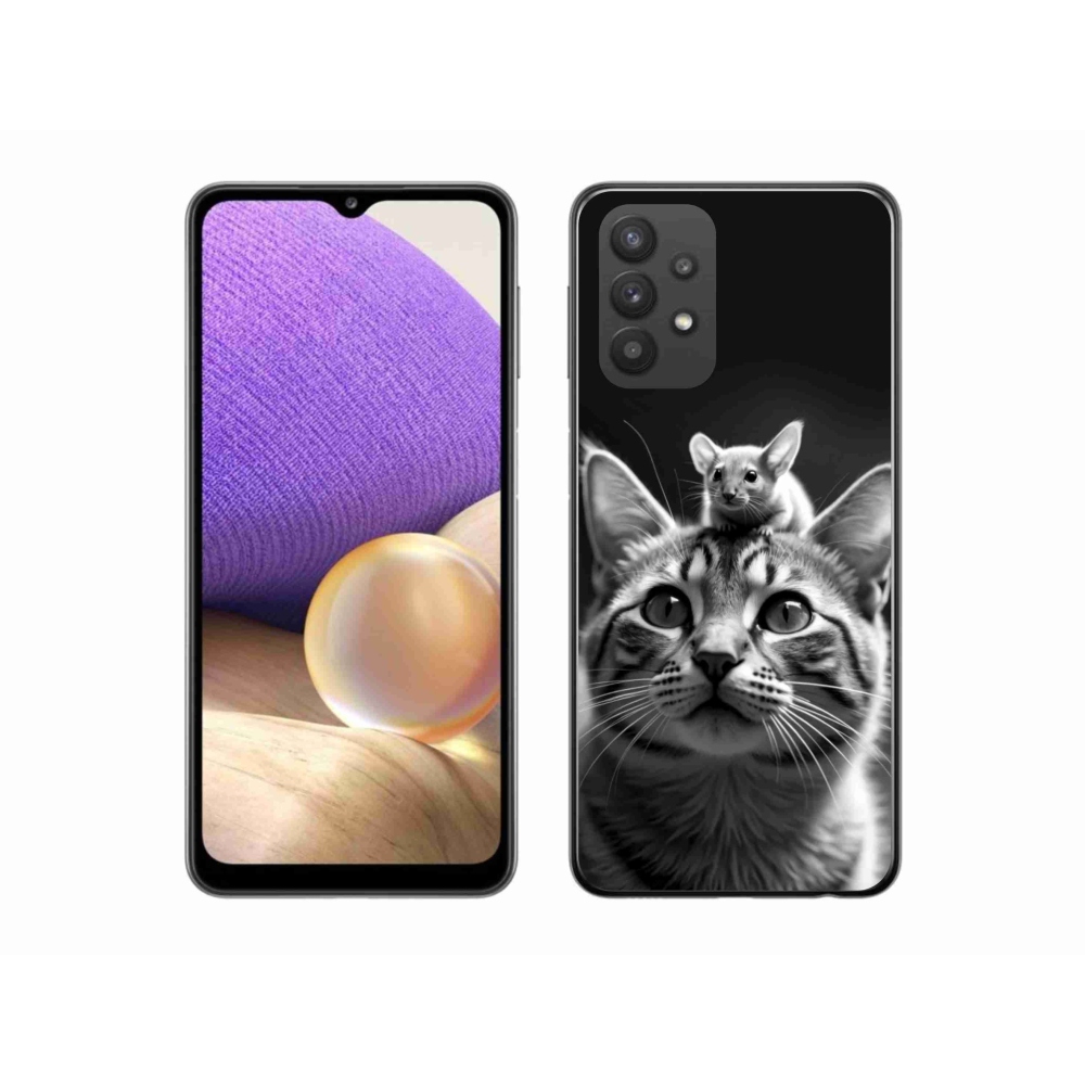 Gélový kryt mmCase na Samsung Galaxy A32 5G - zvieracie priateľstvo 2