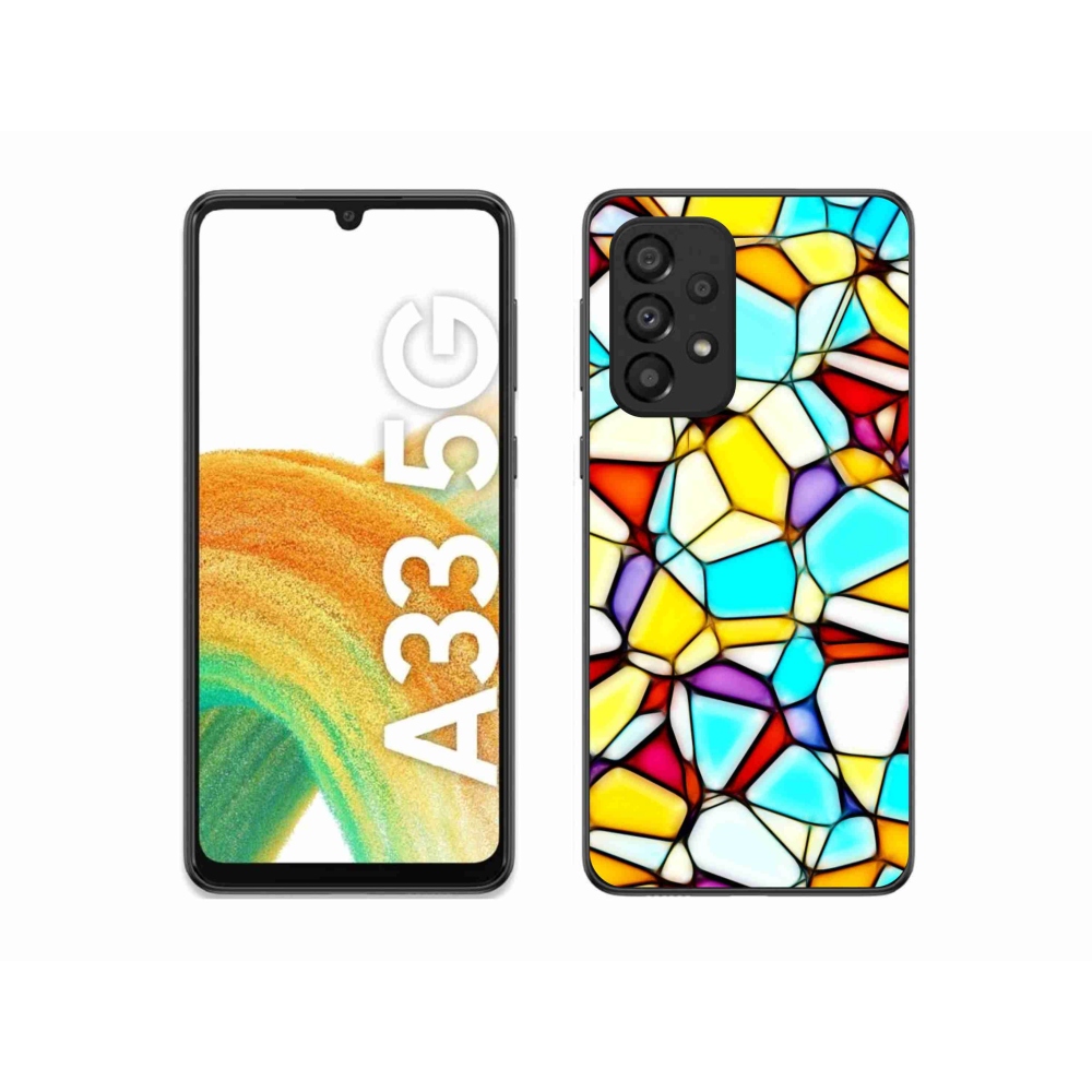 Gélový kryt mmCase na Samsung Galaxy A33 - abstraktný motív 40