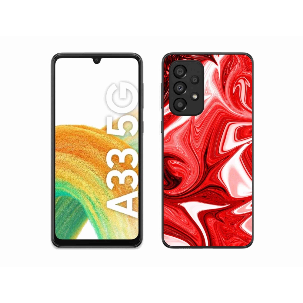 Gélový kryt mmCase na Samsung Galaxy A33 - abstraktný motív 43