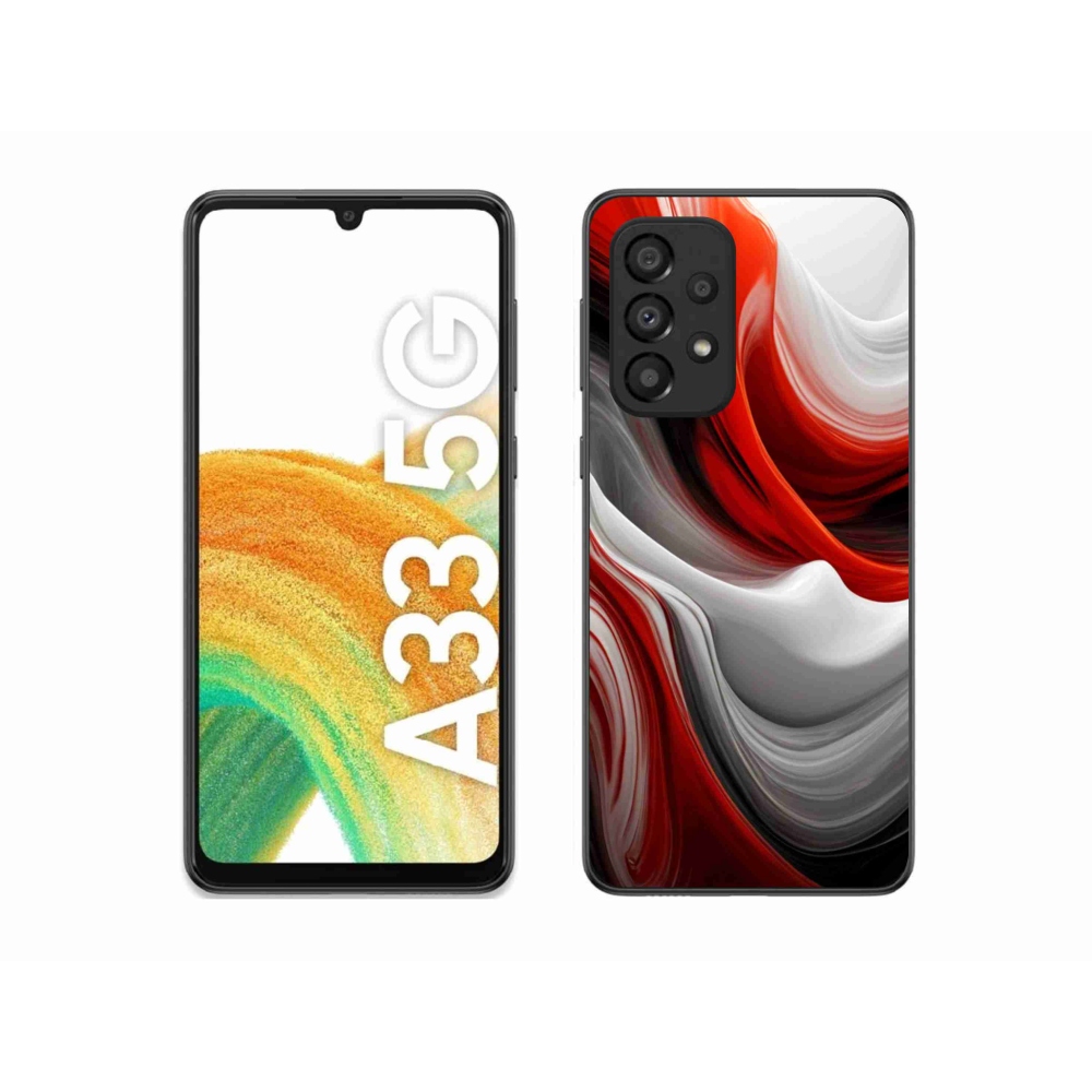 Gélový kryt mmCase na Samsung Galaxy A33 - abstraktný motív 47
