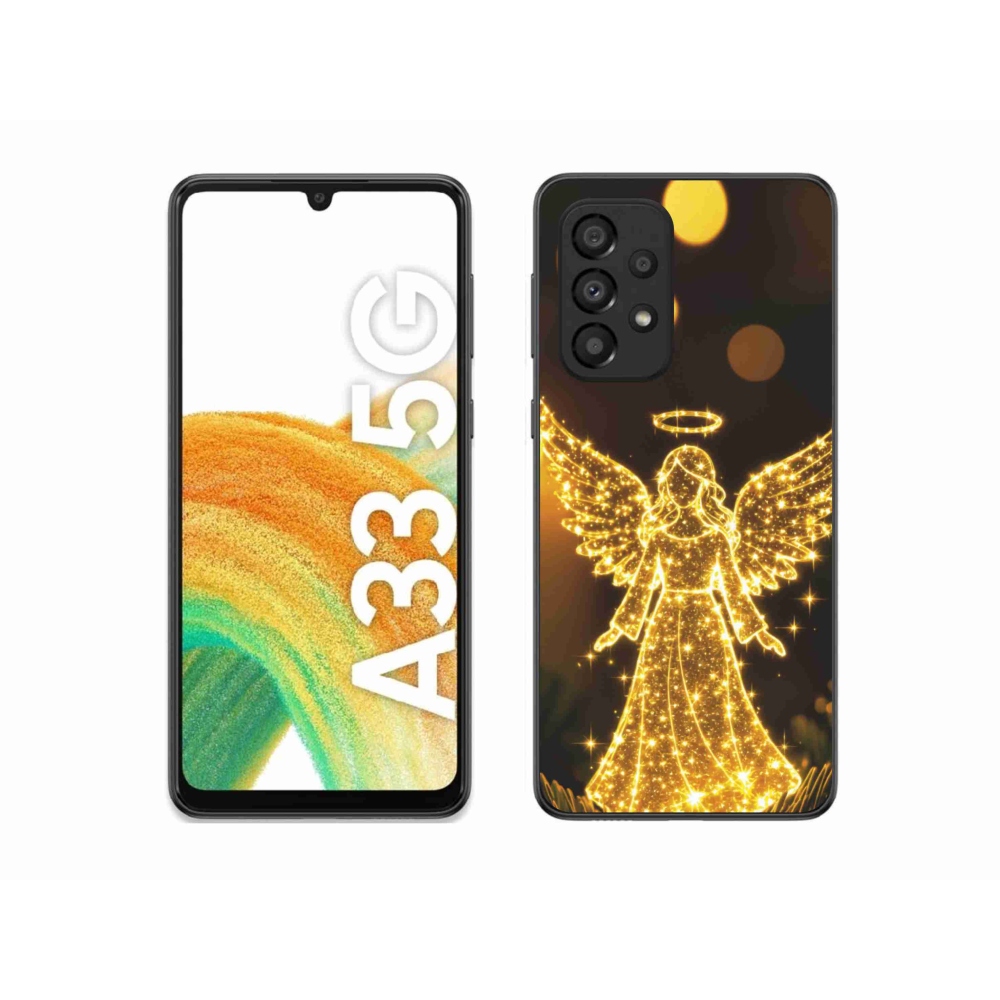 Gélový kryt mmCase na Samsung Galaxy A33 - anjel