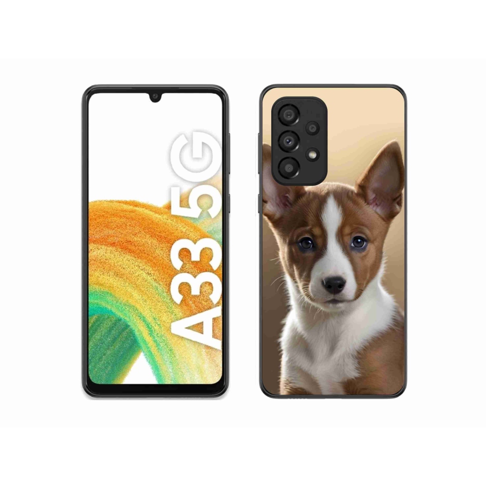 Gélový kryt mmCase na Samsung Galaxy A33 - basenji