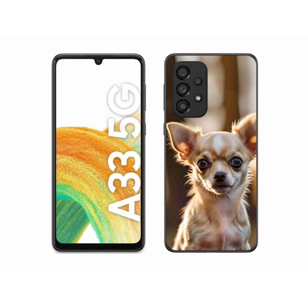 Gélový kryt mmCase na Samsung Galaxy A33 - čivava 6