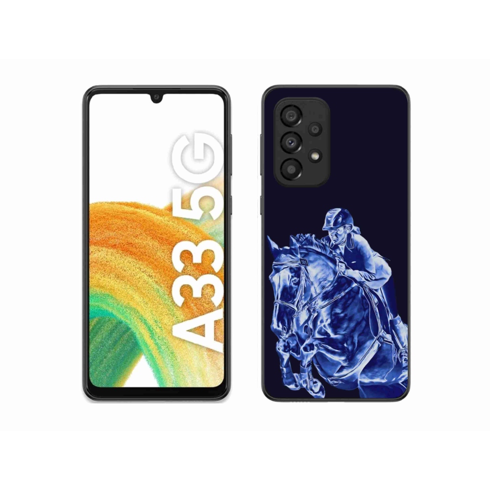 Gélový kryt mmCase na Samsung Galaxy A33 - dostihový kôň