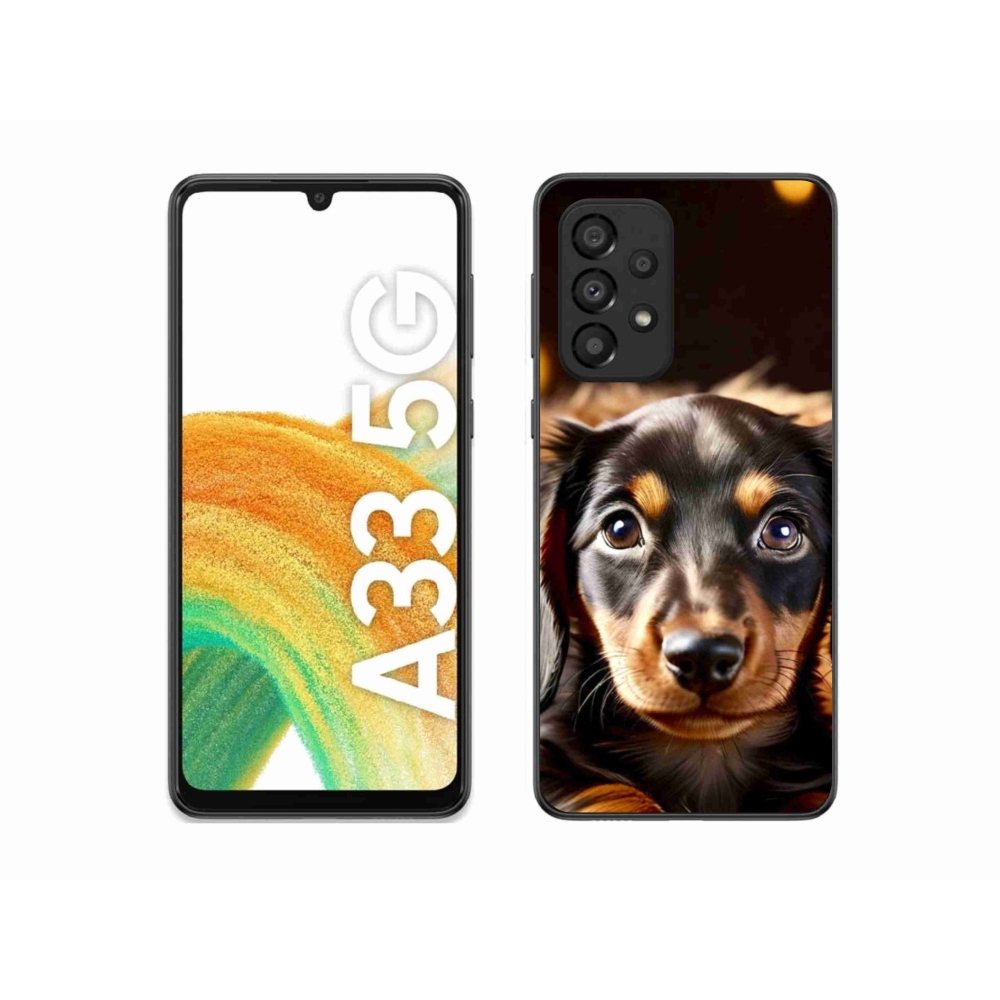 Gélový kryt mmCase na Samsung Galaxy A33 - jazvečík