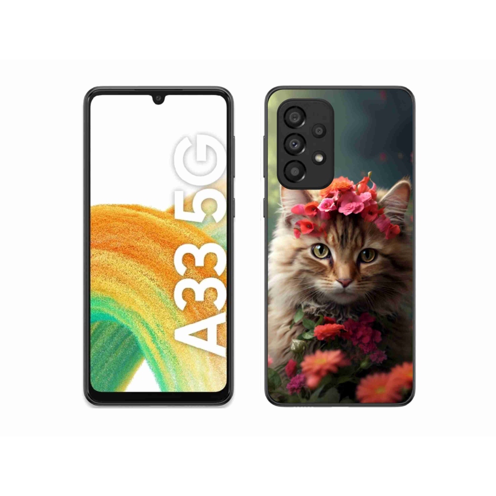 Gélový kryt mmCase na Samsung Galaxy A33 - mačacia princezná