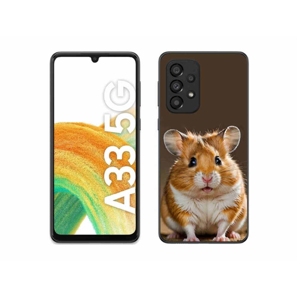 Gélový kryt mmCase na Samsung Galaxy A33 - škrečok