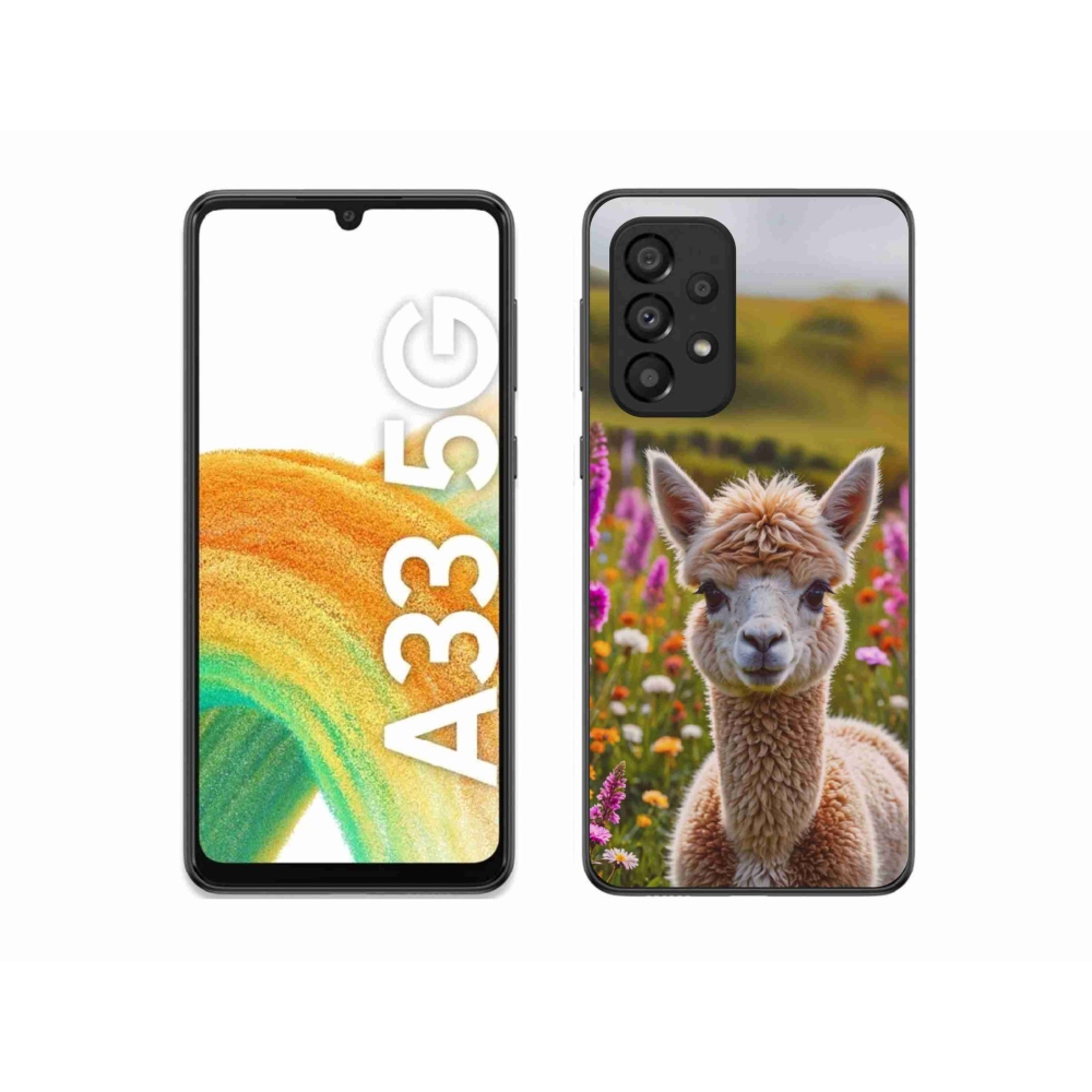 Gélový kryt mmCase na Samsung Galaxy A33 - lama na lúke