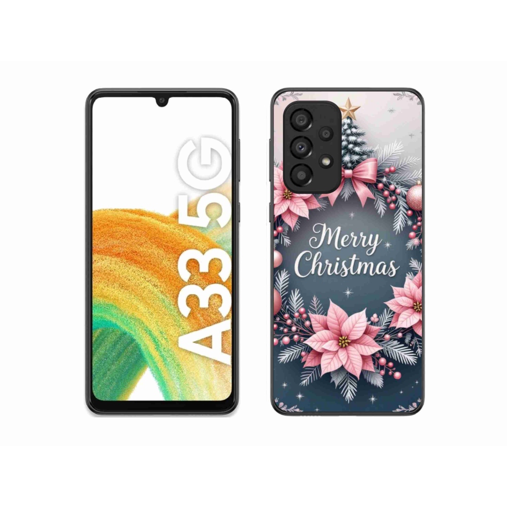 Gélový kryt mmCase na Samsung Galaxy A33 - merry christmas