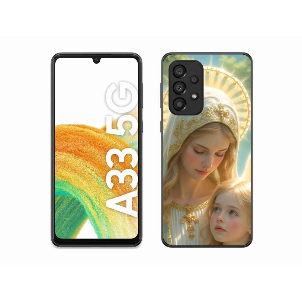 Gélový kryt mmCase na Samsung Galaxy A33 - náboženský motív 2