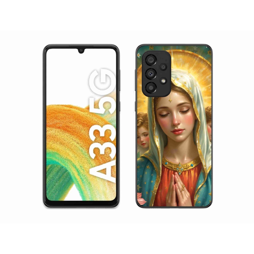 Gélový kryt mmCase na Samsung Galaxy A33 - náboženský motív 3