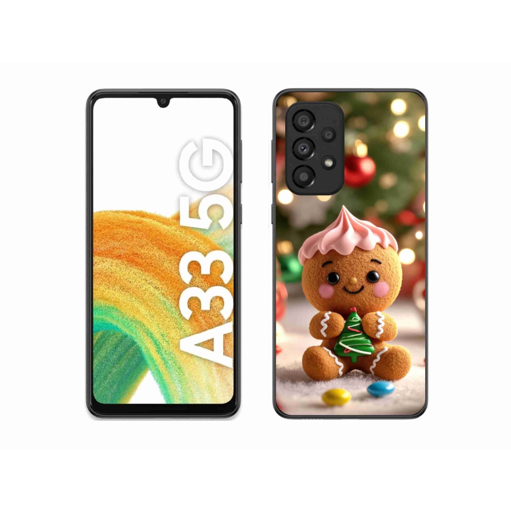 Gélový kryt mmCase na Samsung Galaxy A33 - perníček