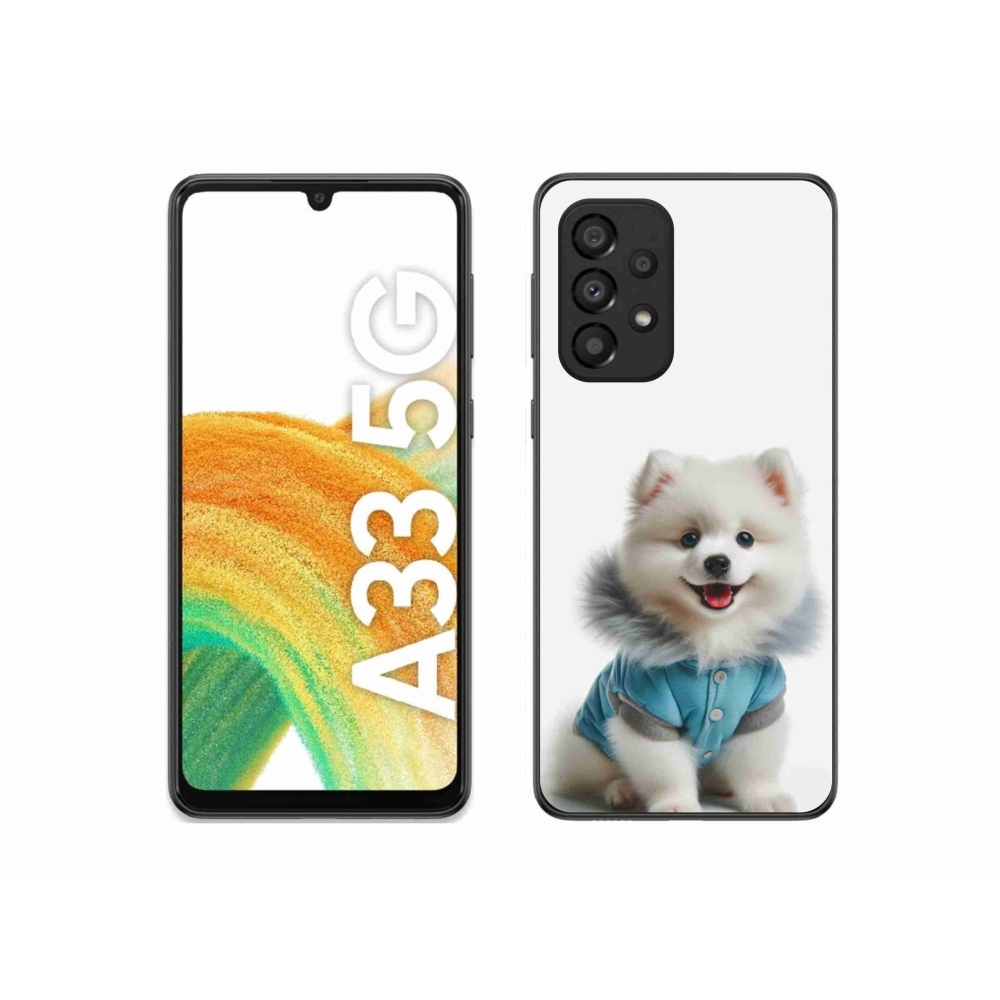 Gélový kryt mmCase na Samsung Galaxy A33 - pomeranian