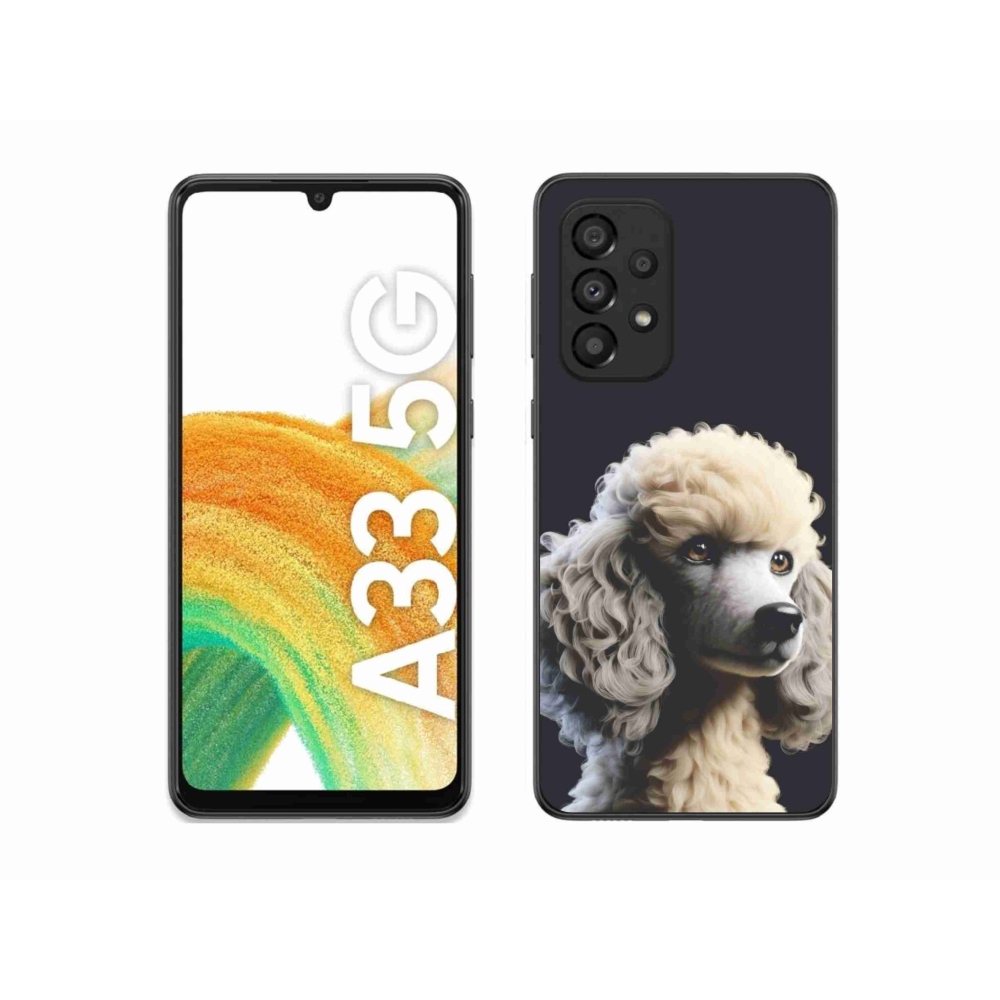Gélový kryt mmCase na Samsung Galaxy A33 - pudel