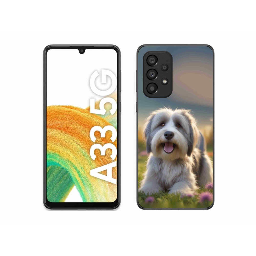 Gélový kryt mmCase na Samsung Galaxy A33 - roztomilý havanský psík