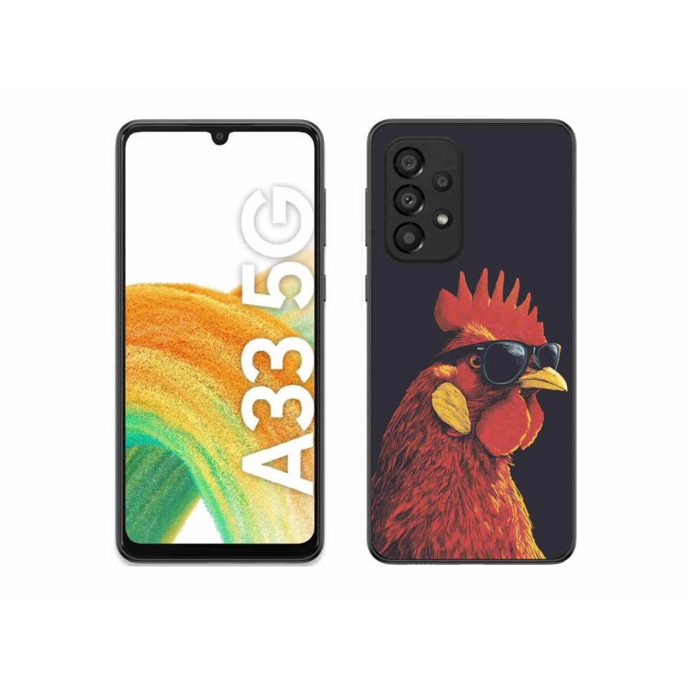 Gélový kryt mmCase na Samsung Galaxy A33 - štýlový kohút