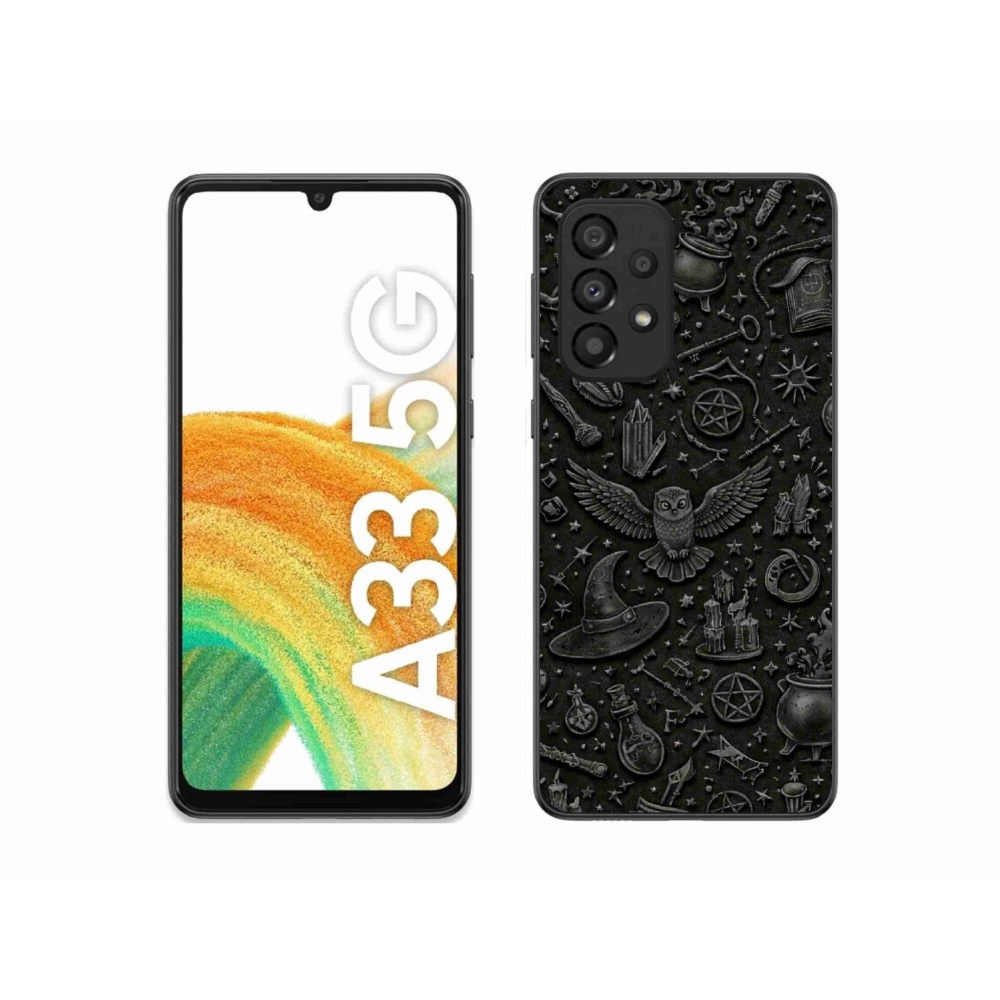 Gélový kryt mmCase na Samsung Galaxy A33 - tmavý magický svet