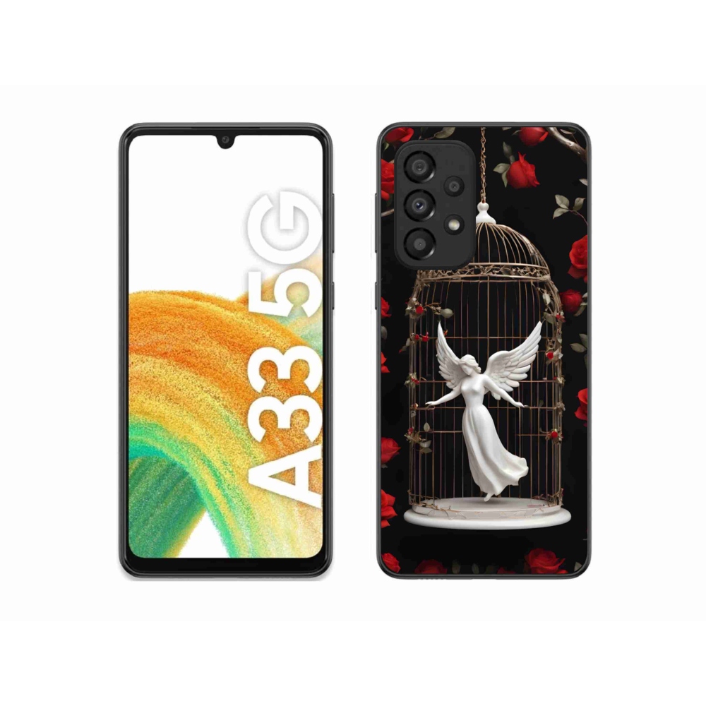 Gélový kryt mmCase na Samsung Galaxy A33 - uväznený anjel