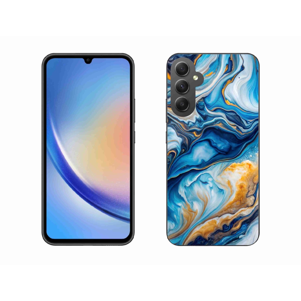 Gélový kryt mmCase na Samsung Galaxy A34 5G - abstraktný motív 34