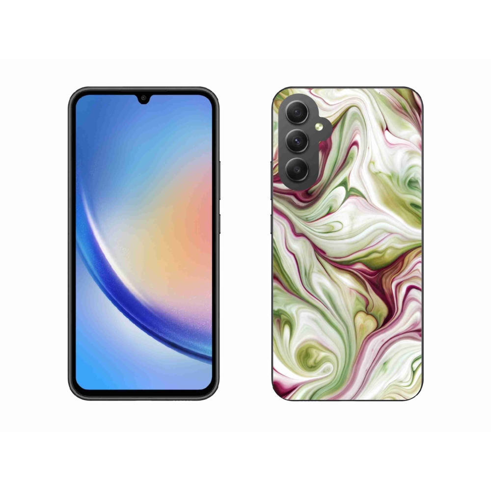 Gélový kryt mmCase na Samsung Galaxy A34 5G - abstraktný motív 36