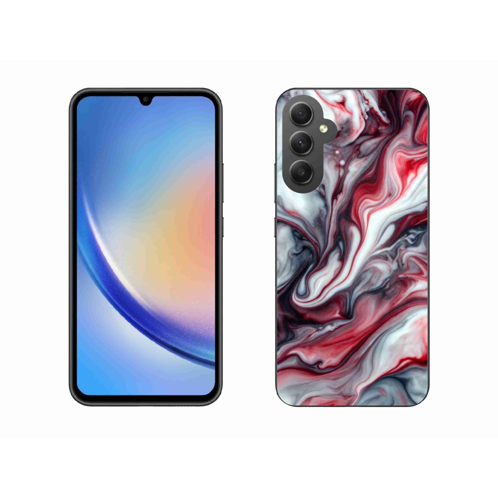 Gélový kryt mmCase na Samsung Galaxy A34 5G - abstraktný motív 37