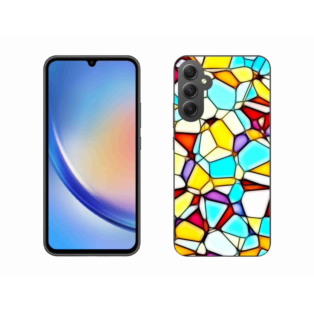 Gélový kryt mmCase na Samsung Galaxy A34 5G - abstraktný motív 40