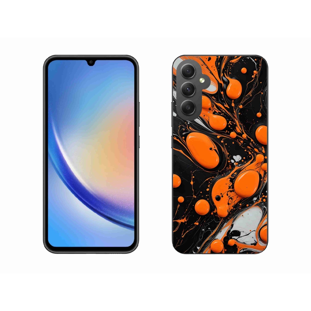 Gélový kryt mmCase na Samsung Galaxy A34 5G - abstraktný motív 41