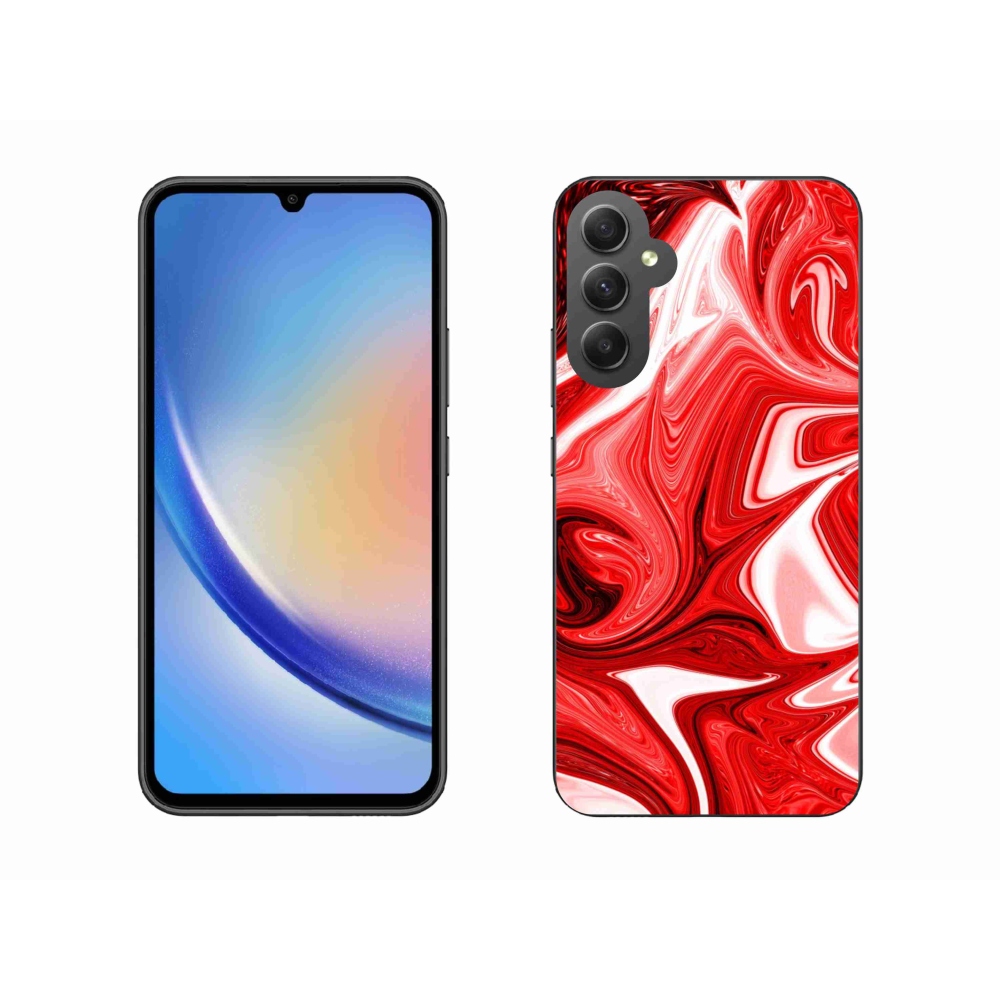 Gélový kryt mmCase na Samsung Galaxy A34 5G - abstraktný motív 43