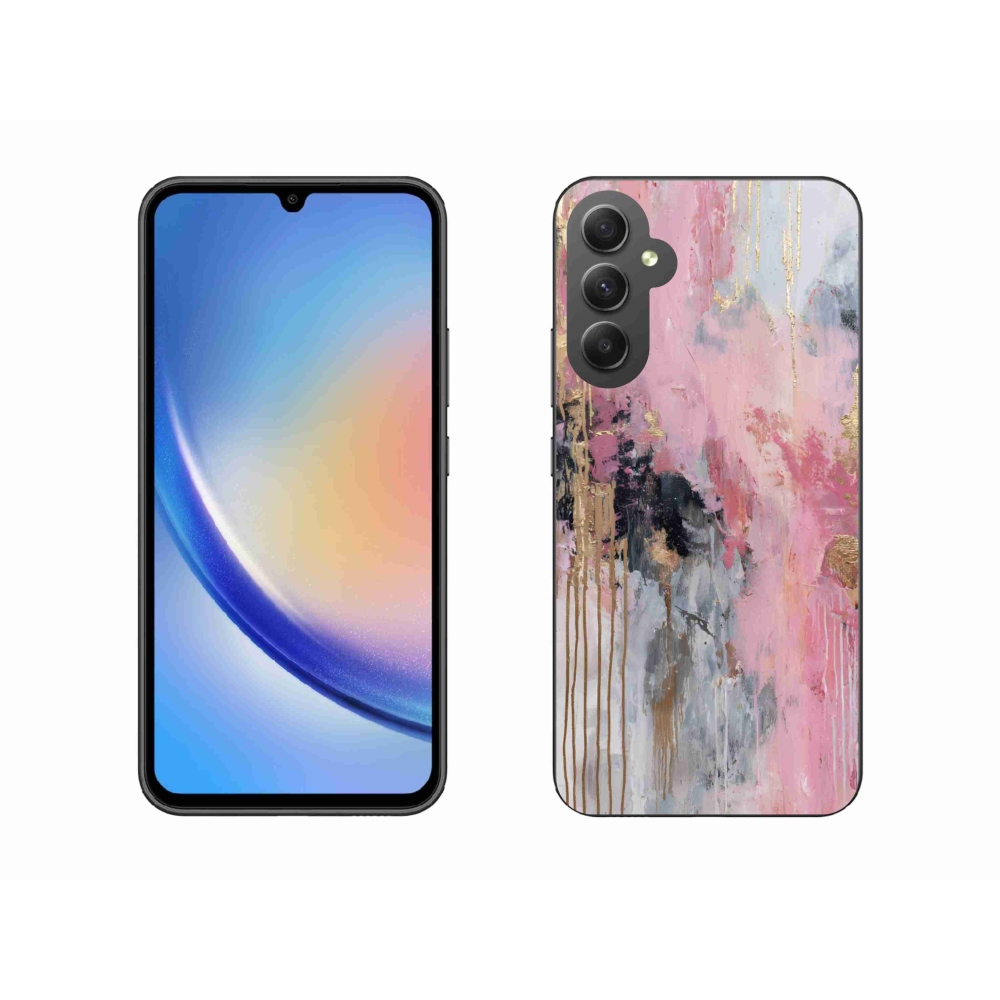 Gélový kryt mmCase na Samsung Galaxy A34 5G - abstraktný motív 49