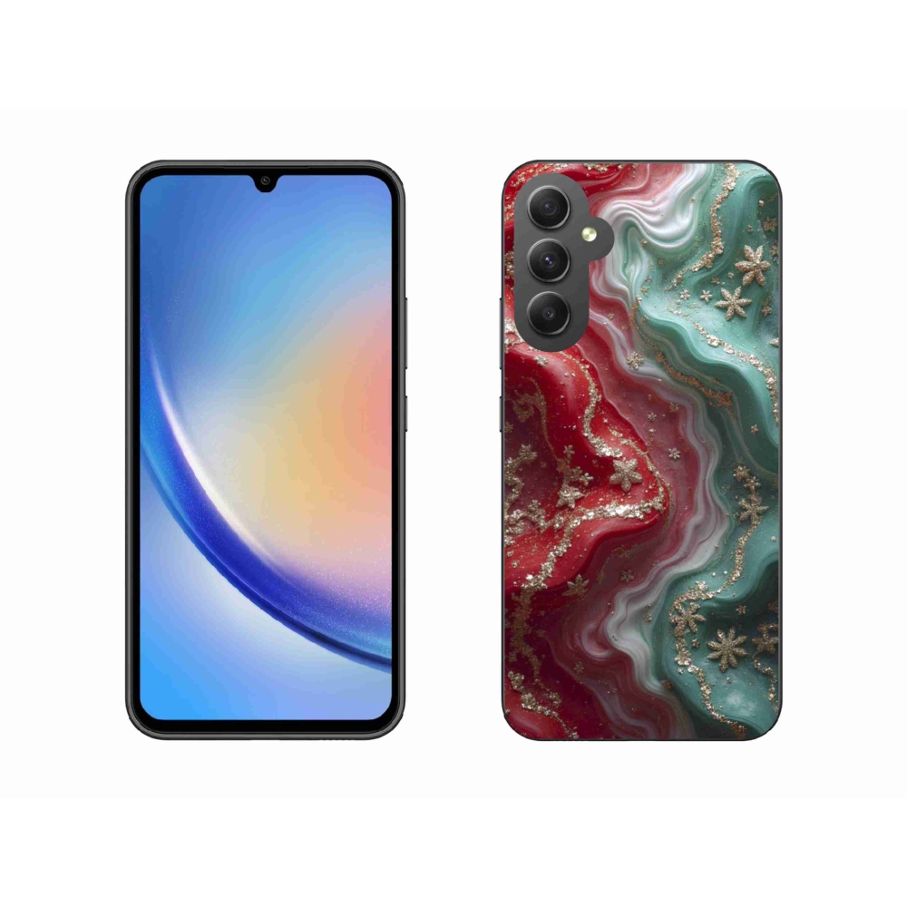 Gélový kryt mmCase na Samsung Galaxy A34 5G - abstraktný motív 54