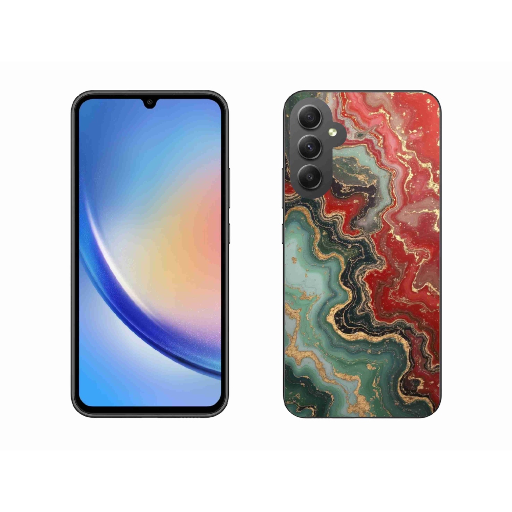 Gélový kryt mmCase na Samsung Galaxy A34 5G - abstraktný motív 55