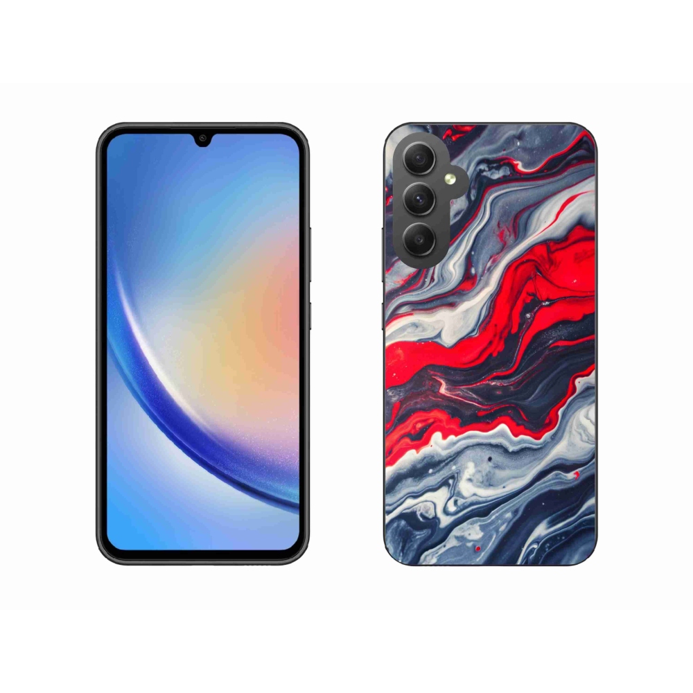 Gélový kryt mmCase na Samsung Galaxy A34 5G - abstraktný motív 59