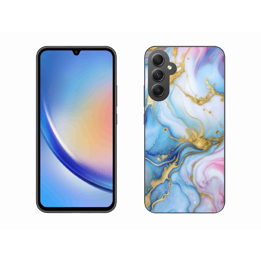 Gélový kryt mmCase na Samsung Galaxy A34 5G - abstraktný motív 61