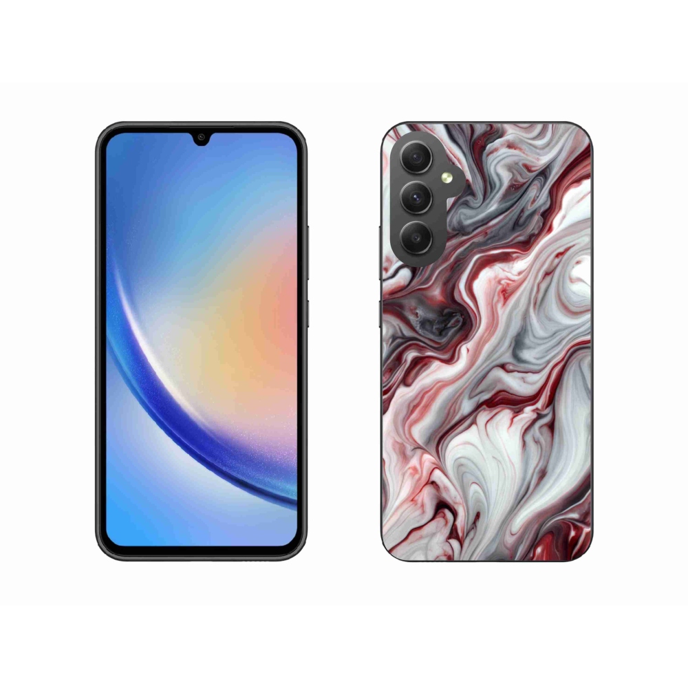 Gélový kryt mmCase na Samsung Galaxy A34 5G - abstraktný motív 64