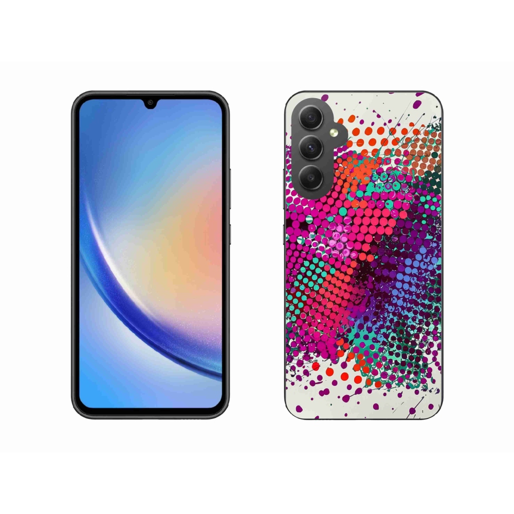 Gélový kryt mmCase na Samsung Galaxy A34 5G - abstraktný motív 65