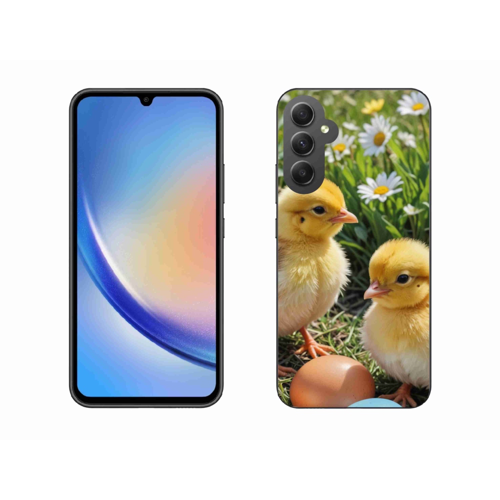 Gélový kryt mmCase na Samsung Galaxy A34 5G - kuriatka