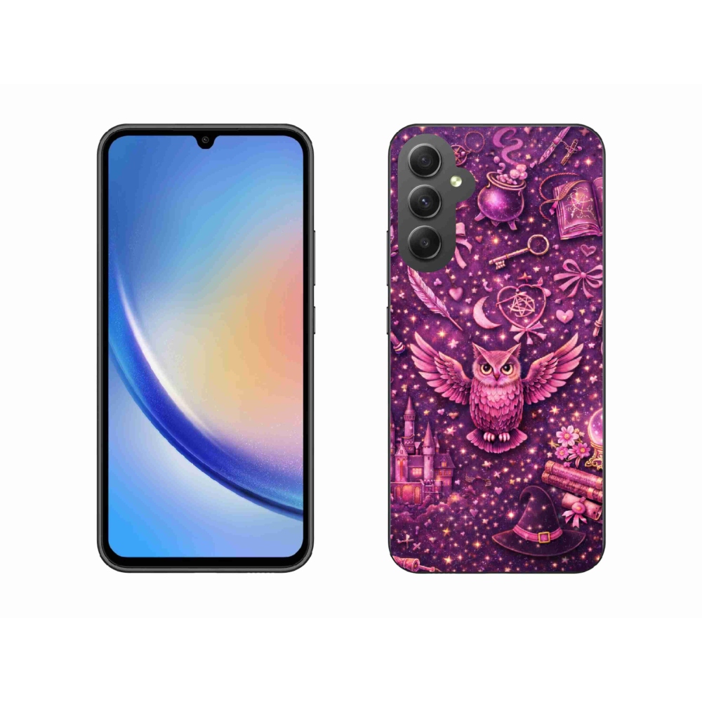 Gélový kryt mmCase na Samsung Galaxy A34 5G - magický svet