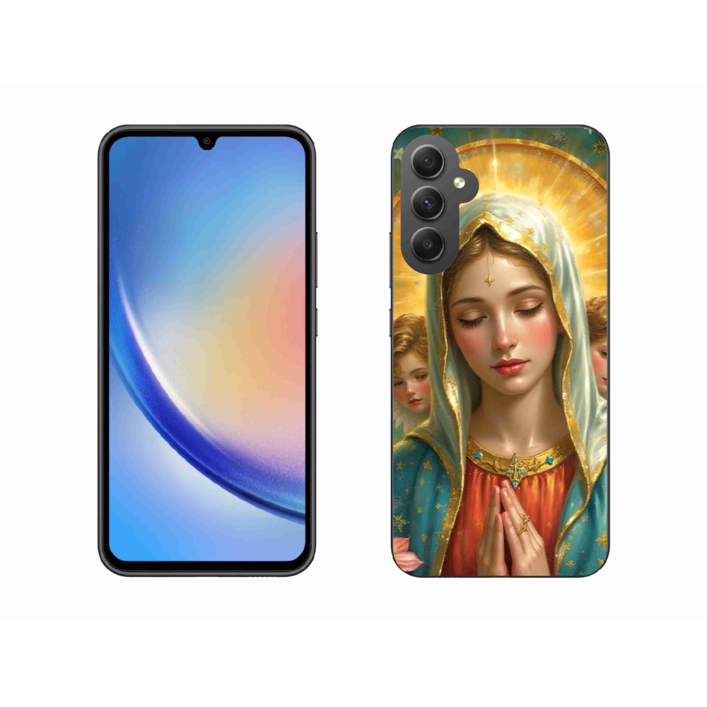 Gélový kryt mmCase na Samsung Galaxy A34 5G - náboženský motív 3