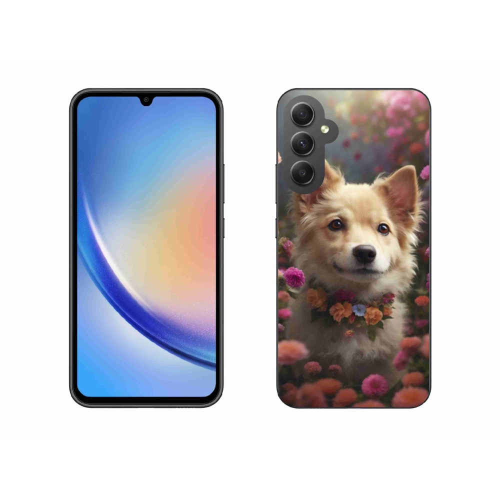 Gélový kryt mmCase na Samsung Galaxy A34 5G - nemecký špic